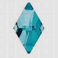 Premium Blue Zircon 10x6mm Rhombus